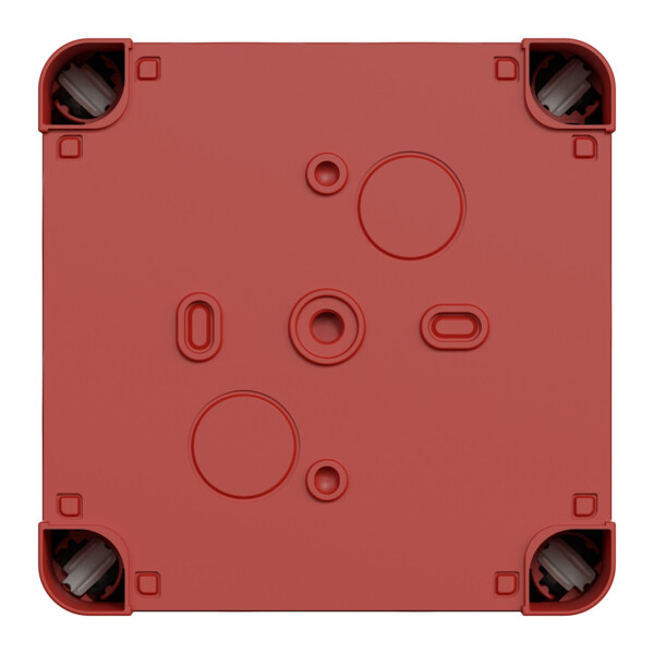 Boîte de dérivation 105x105x55 Schneider Mureva Box étanche 13 entrées Rouge IP55 - Schneider Electric - ENN05175