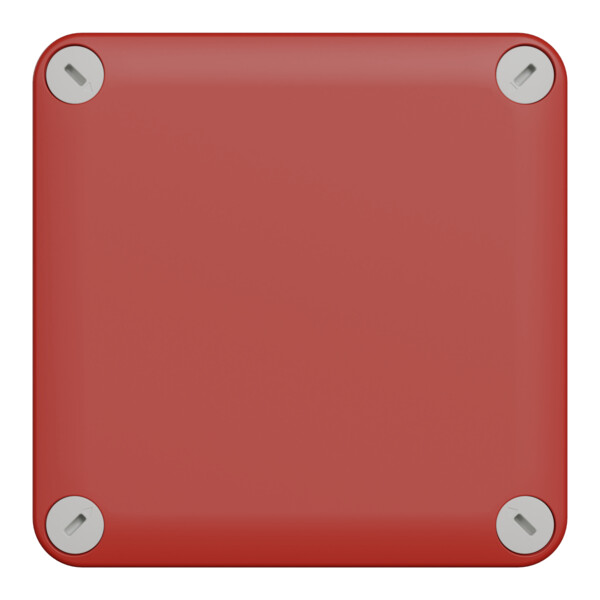 Boîte de dérivation 105x105x55 Schneider Mureva Box étanche 13 entrées Rouge IP55 - Schneider Electric - ENN05175