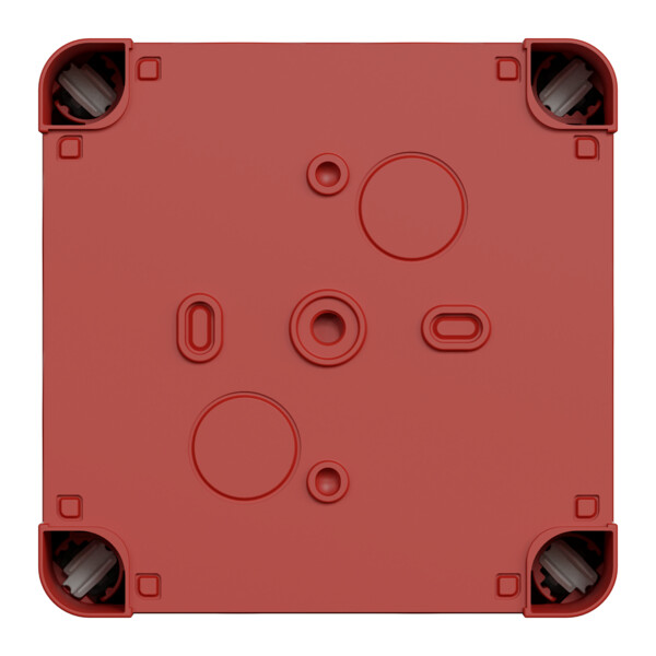 Boîte de dérivation 105x105x55 Schneider Mureva Box étanche 13 entrées Rouge IP55 - Schneider Electric - ENN05175