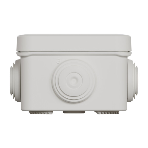 Boîte de dérivation 65x65x45 Schneider Mureva box étanche 4 embouts Blanc polaire IP55 - Schneider Electric - IMT05022