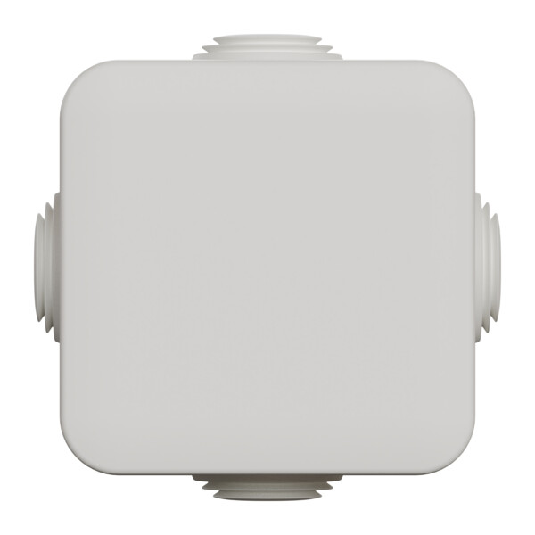 Boîte de dérivation 65x65x45 Schneider Mureva box étanche 4 embouts Blanc polaire IP55 - Schneider Electric - IMT05022