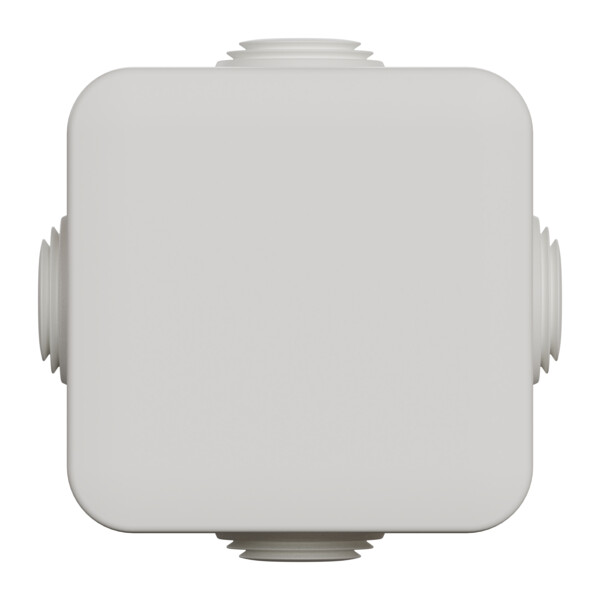 Boîte de dérivation 65x65x45 Schneider Mureva box étanche 4 embouts Blanc polaire IP55 - Schneider Electric - IMT05022