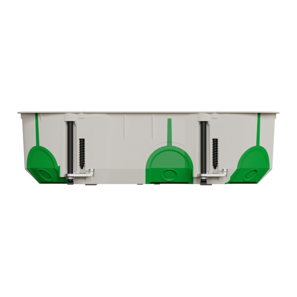 Boîte étanche Schneider Multifix 2 postes Ø67 mm entraxe 71 prof 40 mm - Schneider Electric - IMT35000