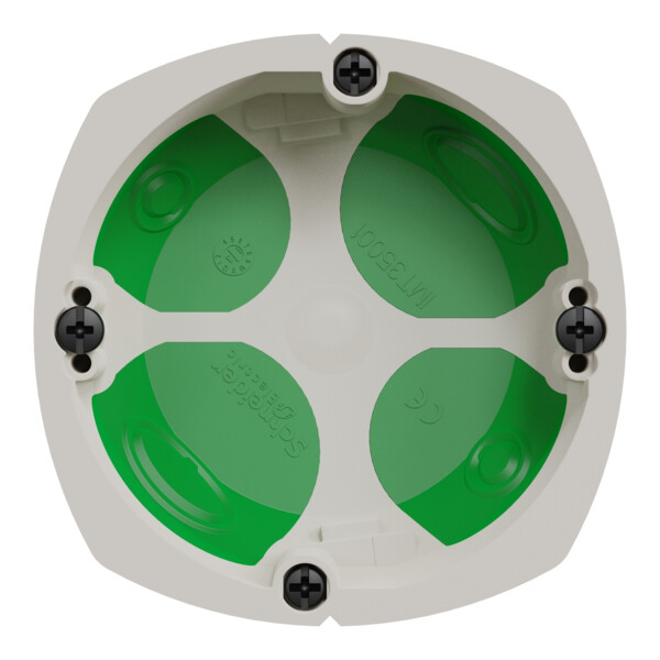 Boîte étanche Schneider Multifix 1 poste Ø67 mm prof 40 mm - Schneider Electric - IMT35001