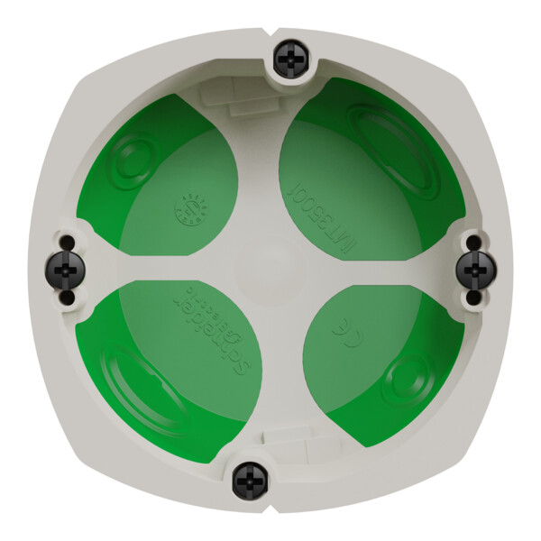 Boîte étanche Schneider Multifix 1 poste Ø67 mm prof 40 mm - Schneider Electric - IMT35001