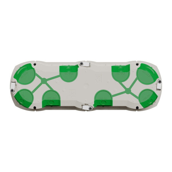 Boîte étanche Schneider Multifix 3 postes Ø67 mm entraxe 71 prof 40 mm - Schneider Electric - IMT35031