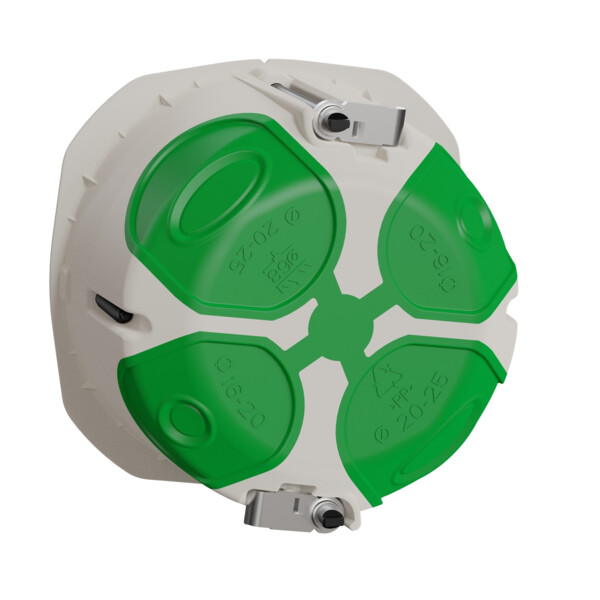 Boîte encastrement étanche Schneider Multifix 1 poste Ø67 mm prof 47 mm - Schneider Electric - IMT35032