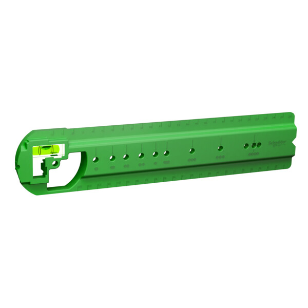 Gabarit marquage et niveau à bulle vert Schneider Multifix Air - Schneider Electric - IMT35043
