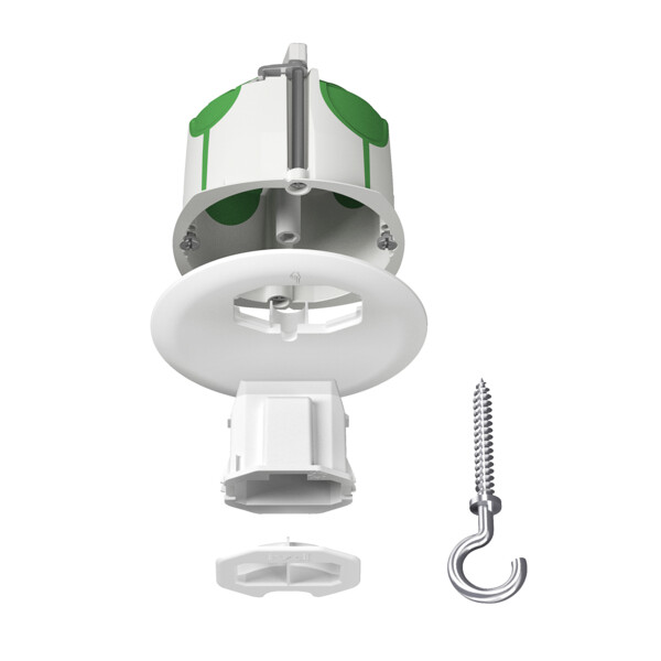 Boîte de centre Schneider Multifix, connecteur, piton, couvercle non affleurant - Schneider Electric - IMT35022