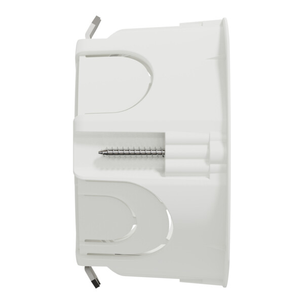 Boîte encastrement Schneider Multifix 1 poste Ø67 mm prof 40 mm blanche - Schneider Electric - IMT35914