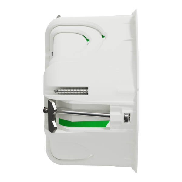 Boîte encastrement Schneider Multifix 2 postes Ø67 mm p40 mm entraxe 71 mm blanche - Schneider Electric - IMT35924