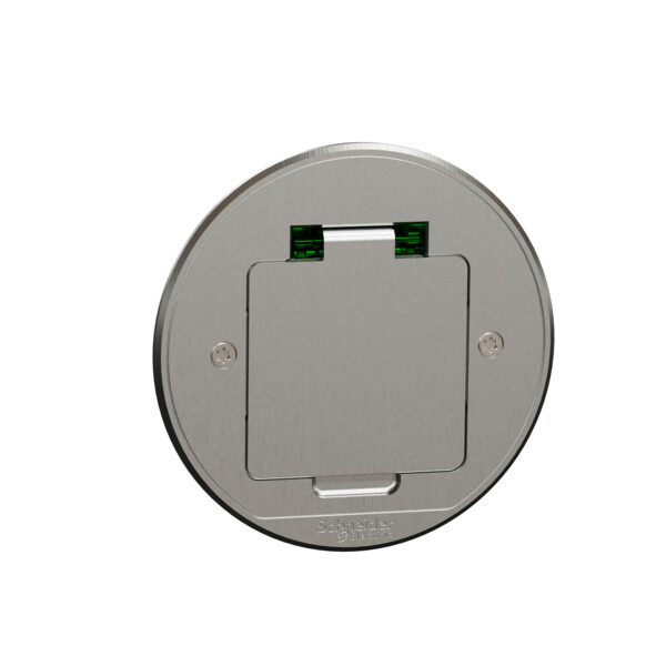 Unica system+ - prise de sol xs ik08 ip44 - 2p+t - ronde métal - Schneider Electric - INS52103
