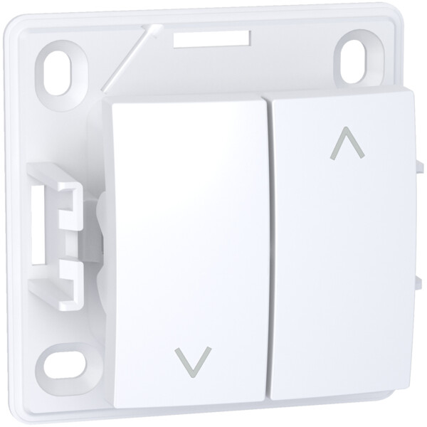 Alréa, Interrupteur volets roulants, blanc polaire - Schneider Electric - ALB61197P
