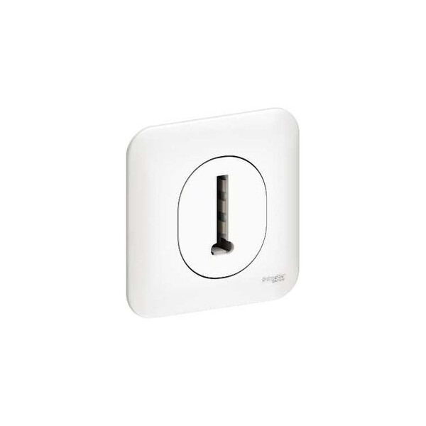 Prise Téléphone T Blanc Ovalis Schneider Electric- 8 contacts - Schneider Electric - S260496