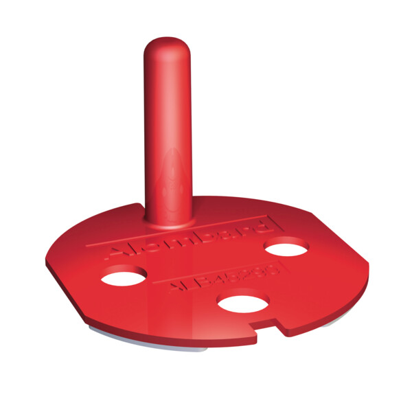Détrompeur fiche mâle Unica rouge - Schneider Electric - ALB45290