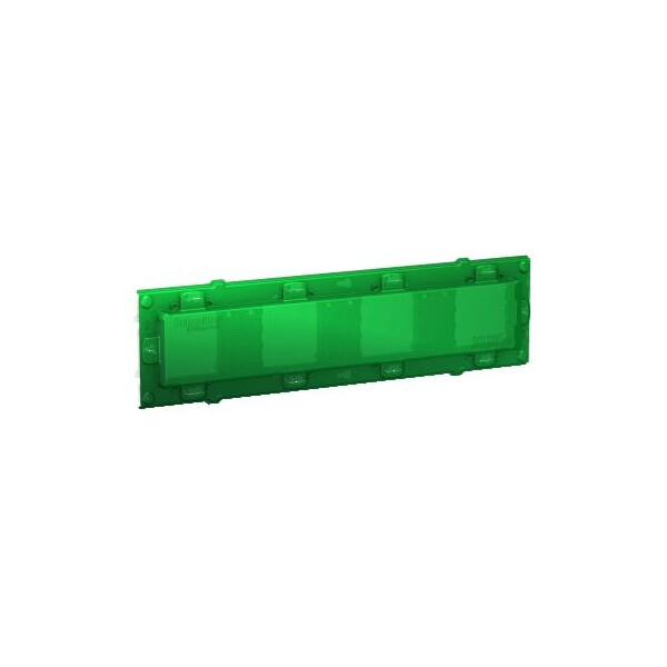 Support de Fixation Zamac 8 à 10 Modules 4 Postes avec Protection de Chantier Unica Schneider - Schneider Electric - NU7008C