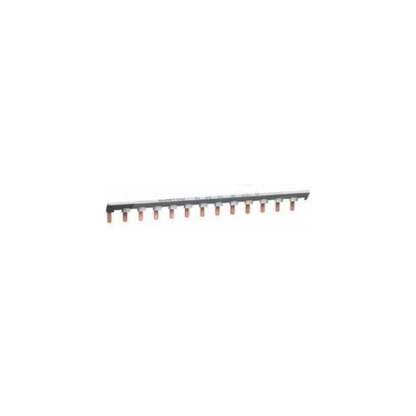 Schneider DuoLine XP Bar'clic peigne de phase, gris, 13 modules, 26 pas de 9 mm