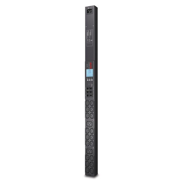 Schneider APC Rack PDU 2G Metered 20A/208V, 16A/230V, (18) C13 & (2) C19 - Schneider Electric - AP8858