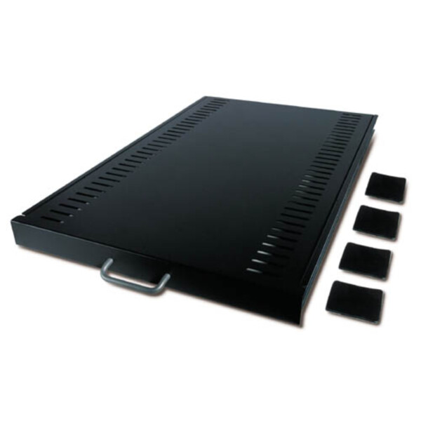 Apc Sliding Shelf - 100lbs/45kg Black - Schneider Electric - AR8123BLK