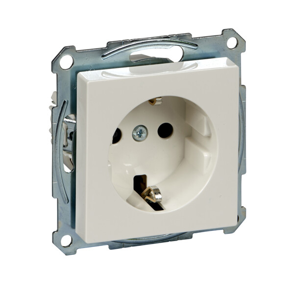 M-Plan Blanc, prise de courant standard allemand - Schneider Electric - MTN2300-0319