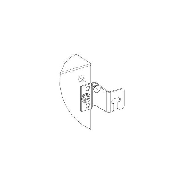 Jeu 4 pattes écart.mur.40 mm S3D - Schneider Electric - NSYAEFPF40SC