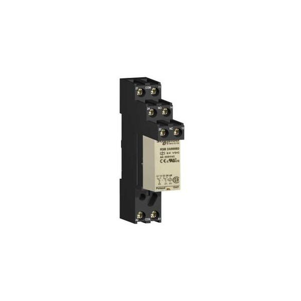 relais interface 24 V CC 2OF - Schneider Electric - RSB2A080BDS