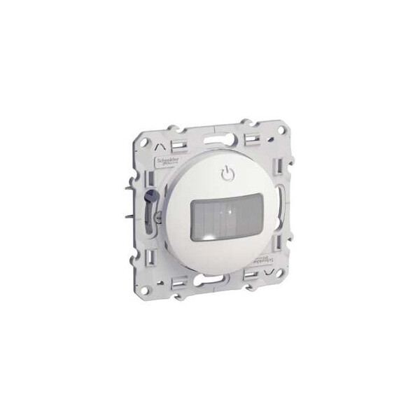 Schneider Odace Détecteur de présence et de mouvement Blanc, toutes charges, 3 fils - Schneider Electric - S520525