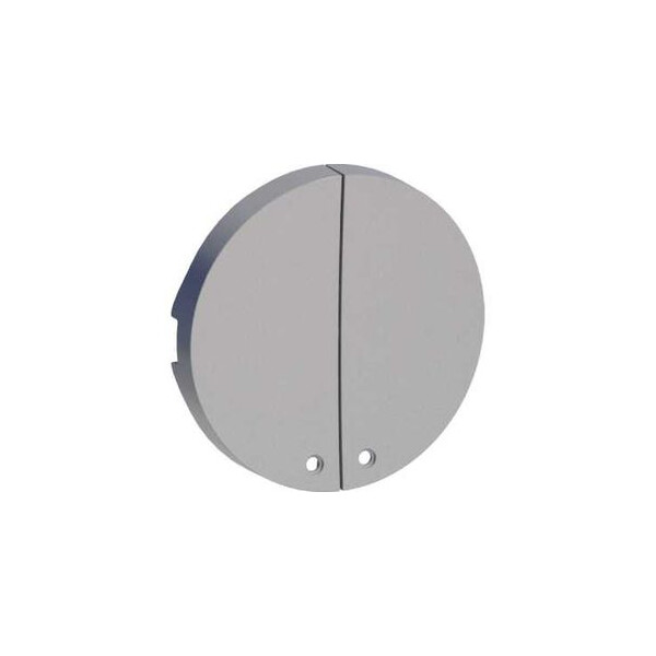 Schneider Odace 2 demi enjoliveur Alu, livré sans LED - Schneider Electric - S530298