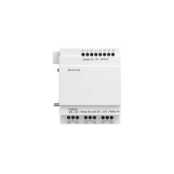 Module d’Extension E/S TOR 100 à 240 Vca Zelio Logic – 14 Entrées/Sorties - Schneider Electric - SR3XT141FU