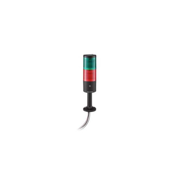 COLONNE 2 ETAGES VERT ET ROUGE A DEL 24V - Schneider Electric - XVDB2GR