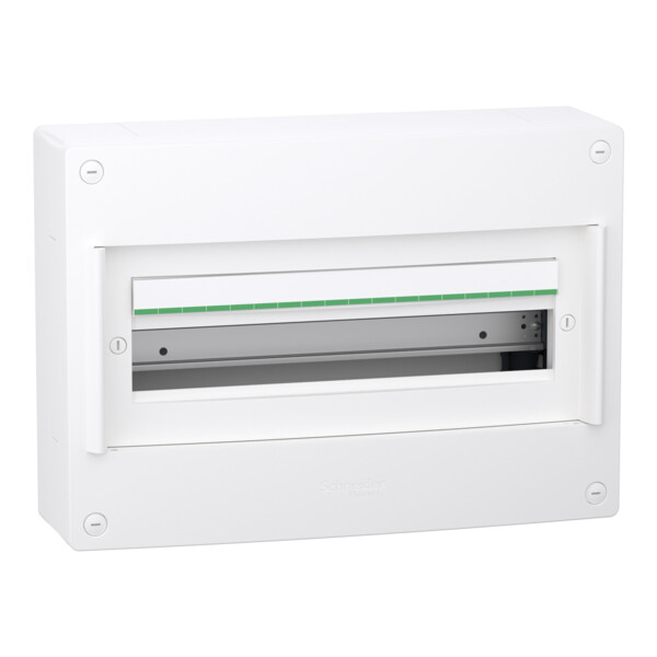 Prismaset xs - coffret saillie 1 rangée 18 modules - sans porte - Schneider Electric - LVSXT118