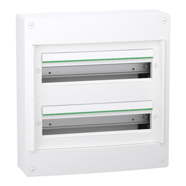 Coffret électrique Schneider PrismaSeT XS en saillie  2 rangées 18 modules - Schneider Electric - LVSXT218