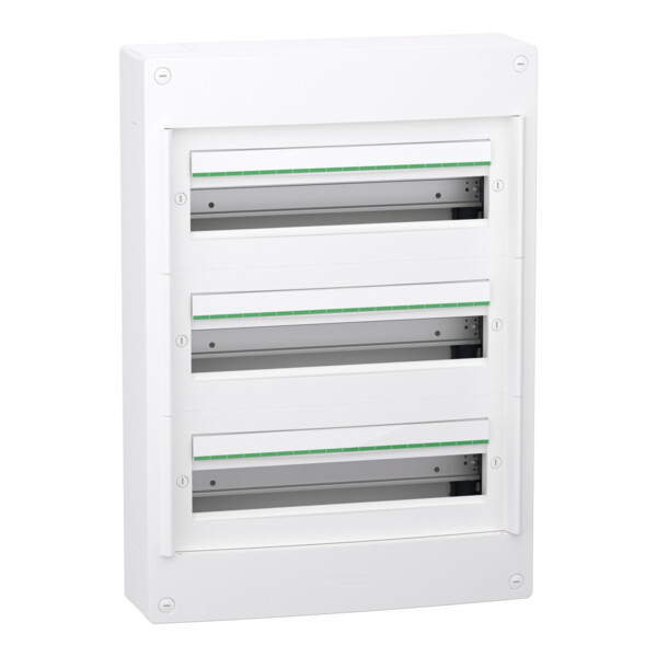 Coffret électrique en saillie Schneider PrismaSet XS 3 rangées 18 modules - Schneider Electric - LVSXT318