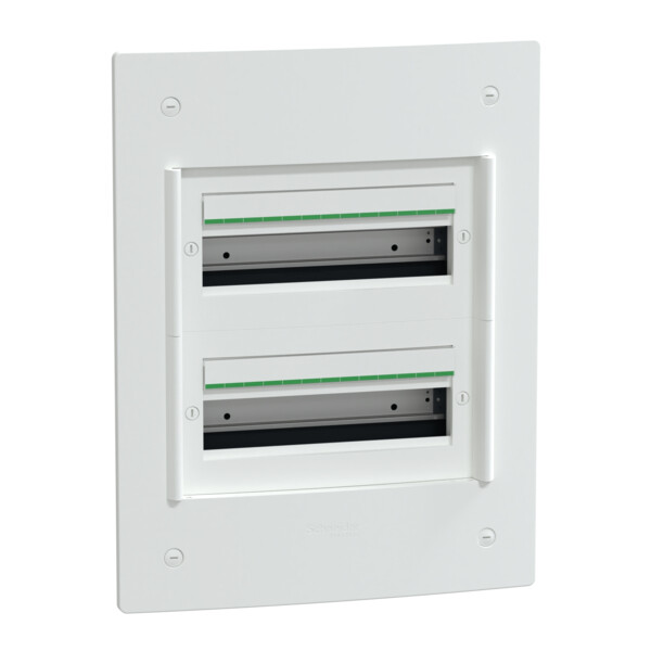 Coffret encastré Schneider PrismaSet XS 2 rangées 13 modules sans porte - Schneider Electric - LVSXS213