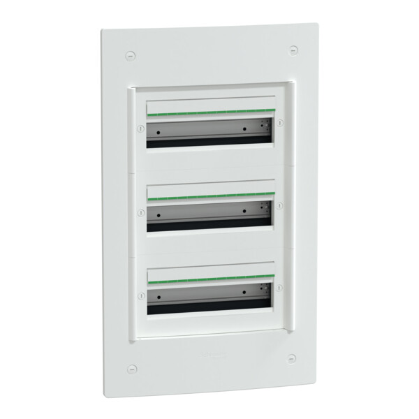 Coffret encastré Schneider PrismaSet XS 3 rangées 13 modules sans porte - Schneider Electric - LVSXS313