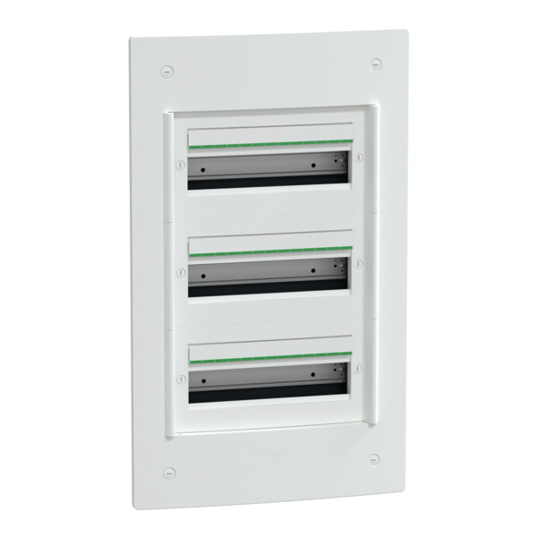 Coffret encastré Schneider PrismaSet XS 3 rangées 13 modules sans porte - Schneider Electric - LVSXS313