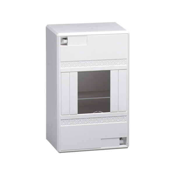Mini coffret Schneider Opale 2 modules IP30 blanc RAL 9003  - Schneider Electric - 13392