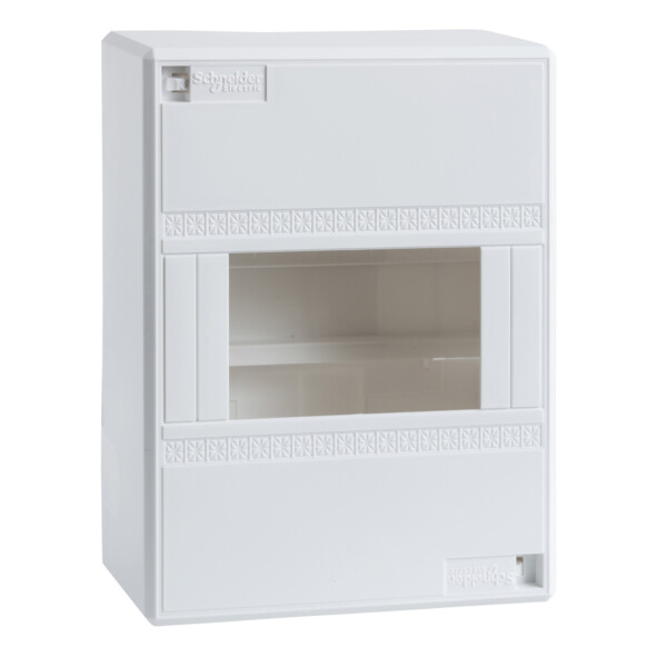 Mini coffret Schneider Opale 4 modules IP30 blanc RAL 9003  - Schneider Electric - 13394