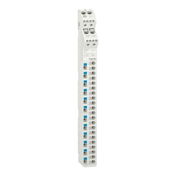 Répartiteur Vertical 125 A 250/440 V 33 Points de Connexion Acti9 Vdis Schneider - Schneider Electric - A9XPK707