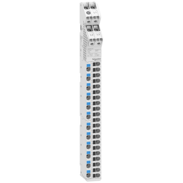 Répartiteur Vertical 125 A 250/440 V 33 Points de Connexion Acti9 Vdis Schneider - Schneider Electric - A9XPK707