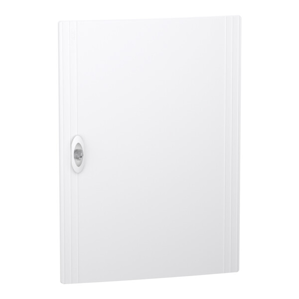 Porte Blanche Schneider PrismaSet XS pour coffret encastré  et saillie 3 rangées 18 modules - Schneider Electric - LVSXDP318