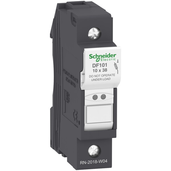 Porte-Cartouche fusible Schneider TeSys 1P 32A pour Cartouche fusible 10X38mm - Schneider Electric - DF101
