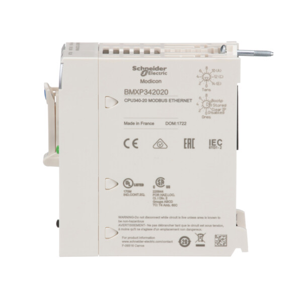 Schneider Electric Cpu340-20 Modbus Ethernet - Schneider Electric - BMXP342020