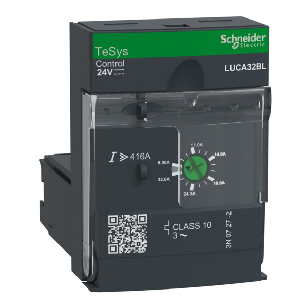 TeSys LUCA - unité de contrôle standard - classe 10 - 8..32A - 24Vcc - Schneider Electric - LUCA32BL