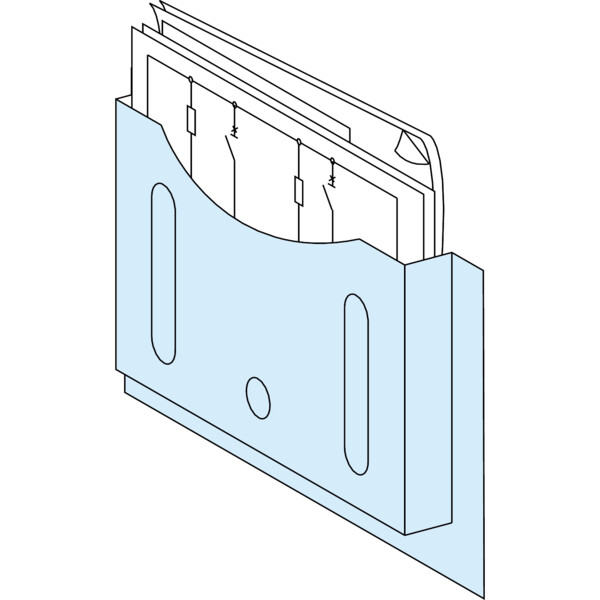Prismaset g active - pochette porte plans autocollante - Schneider Electric - LVS08963