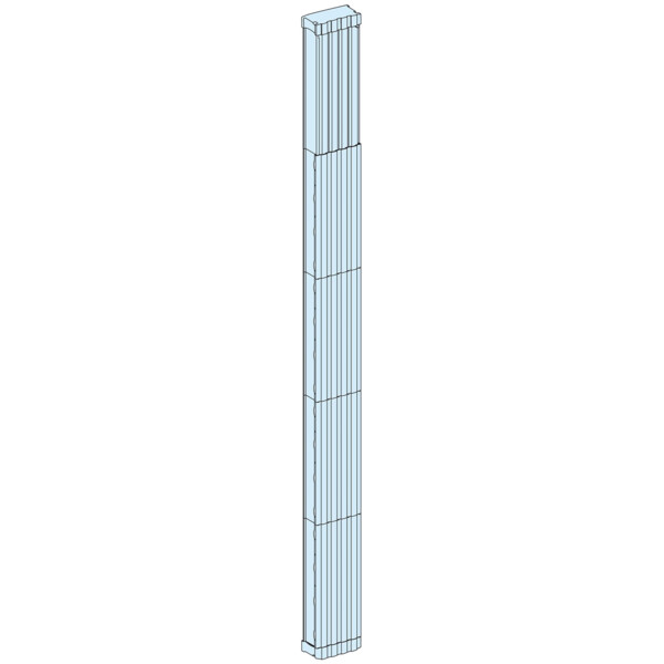 Jeu de Barres Isolées 4P 250 A Longueur 1000 mm Linergy BW Schneider – Powerclip - Schneider Electric - LVS04122