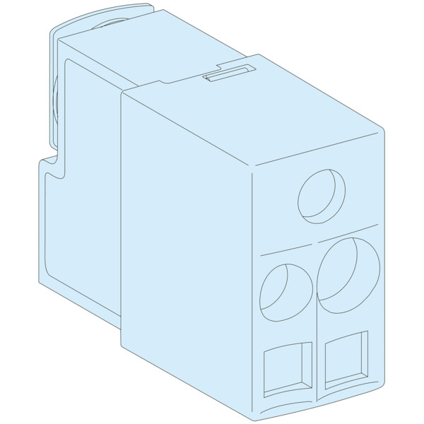 Linergy bw - 12 bornes 6 à 10mm² pour jeu de barres (powerclip) - Schneider Electric - LVS04151
