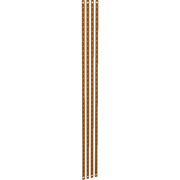 Jeu de Barre en Gaine 630 A Linergy BS Schneider Electric - Barre Taraudée de 32 sur 8 mm - Longueur 1400 mm - Lot de 4 - Schneider Electric - LVS04174