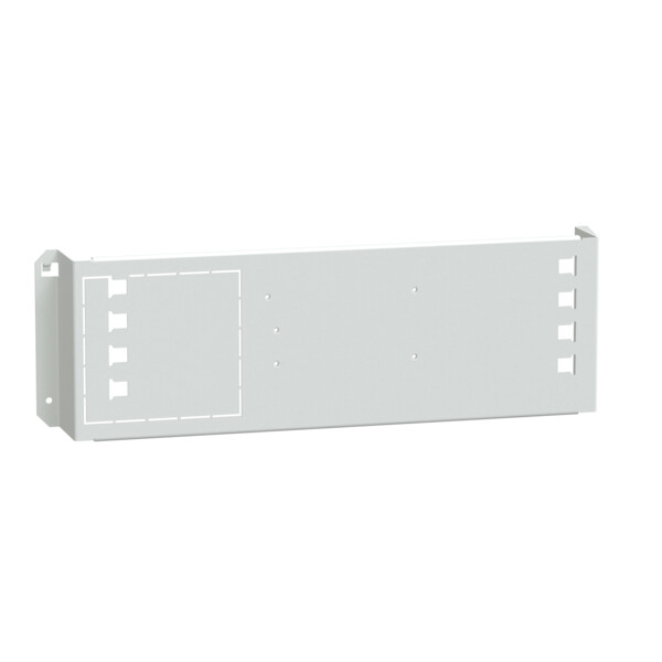 Prismaset g active - platine nsxm/vigi horiz. 3p4p-fixe-maneton-l600-ral9003 - Schneider Electric - LVS03020