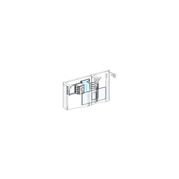Platine de Montage Blanche PrismaSeT G Active Schneider Electric - NSX-INS250 Horizontal - Schneider Electric - LVS03030